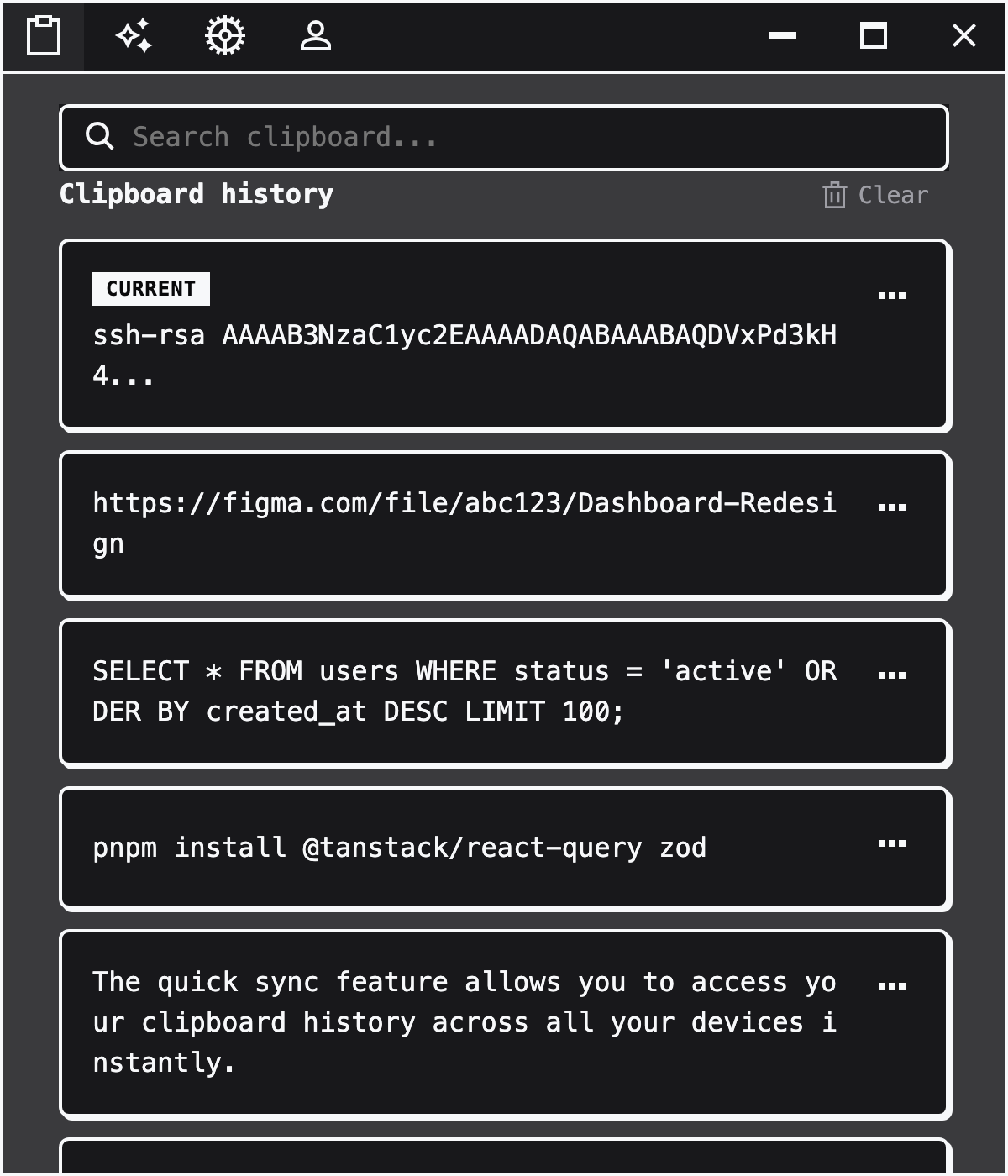 ClipMate Smart Paste preparing a clearer support reply
